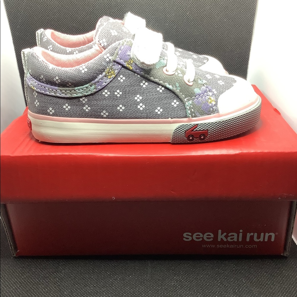 See Kai Run Kids' Kristin Gray Denim Mix NEW